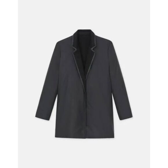 Lafayette 148 New York Jackets & Blazers - Lafayette 148 Reversible Puffer Coat Camel Hair & Tech Black 2X Excellent